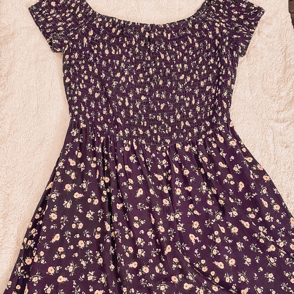 Floral Off shoulder Dress